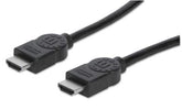 Cable HDMI Macho-Macho de 1m; ARC - 3D, 4K 30Hz Blindado color Negro - 308816