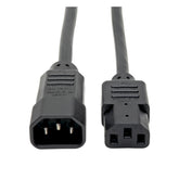 Cable de Alimentación P004-006-13A para PDU - Conectores C13 a C14 de 1.83 Metros 13A - Conexión Segura de Servidores - Calidad Profesional