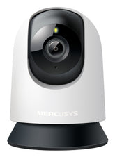 Cámara WiFi Pan/Tilt Mercusys MC210 - Movimiento Horizontal/Vertical y Alta Definición - Seguridad Automatizada para el Hogar - Nuevo