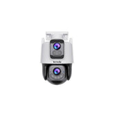 Cámara de Seguridad Doble Lente TENDA 3MP+3MP - Monitoreo Simultáneo de Dos Áreas - Reduce Eficazmente Puntos Ciegos - Cobertura Inteligente