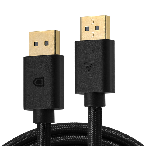 Cable Game Factor Display Port 1.4 Macho A Macho 4K 2 Mts Ch. Oro 24K (Dtd400) Cable Game Factor Display Port 1.4 Macho A Macho 4K 2 Mts Ch. Oro 24K (Dtd400)