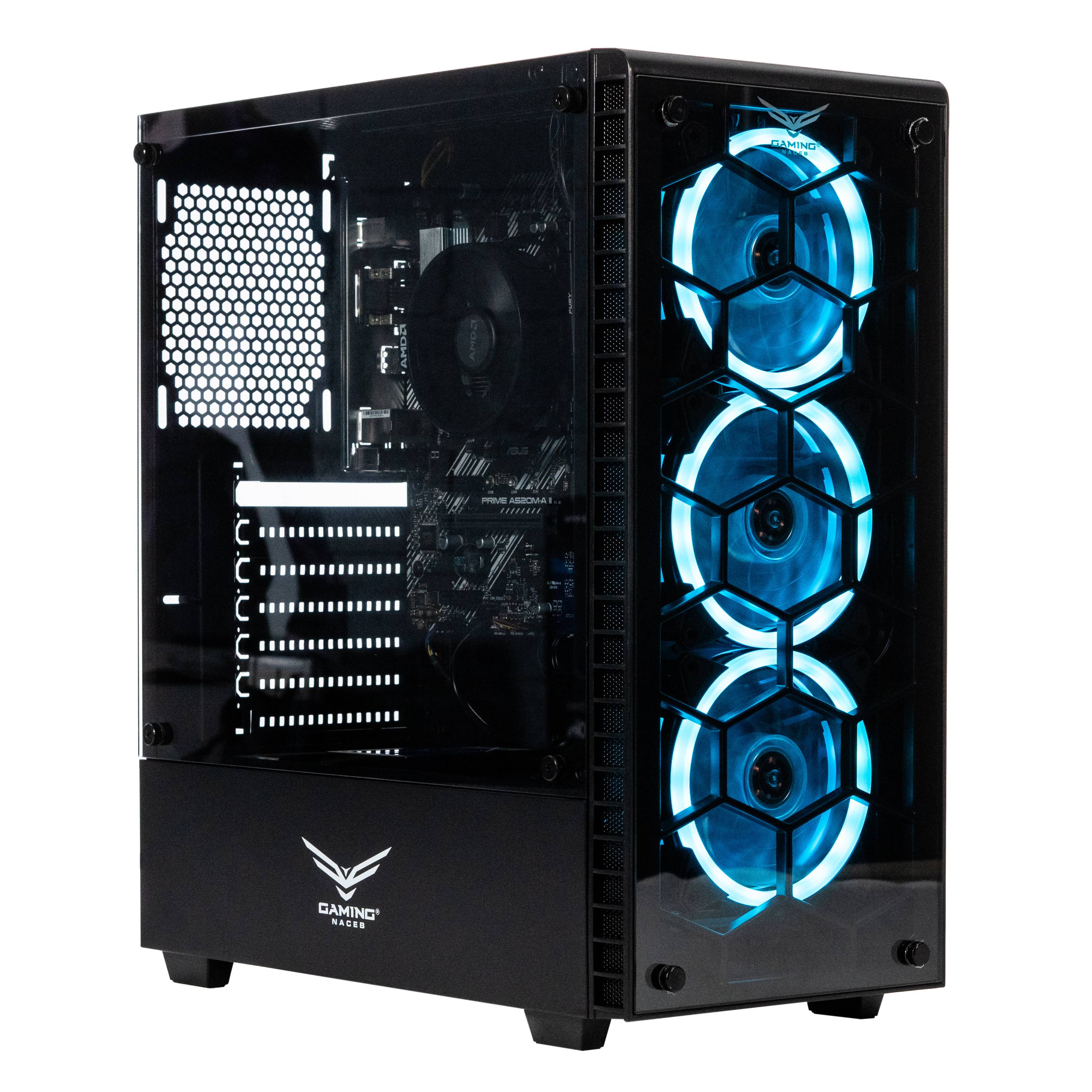 Computadora Gamer NACEB AMD Ryzen 5 5600 GT, 8 GB, SSD 480GB, Win prueba