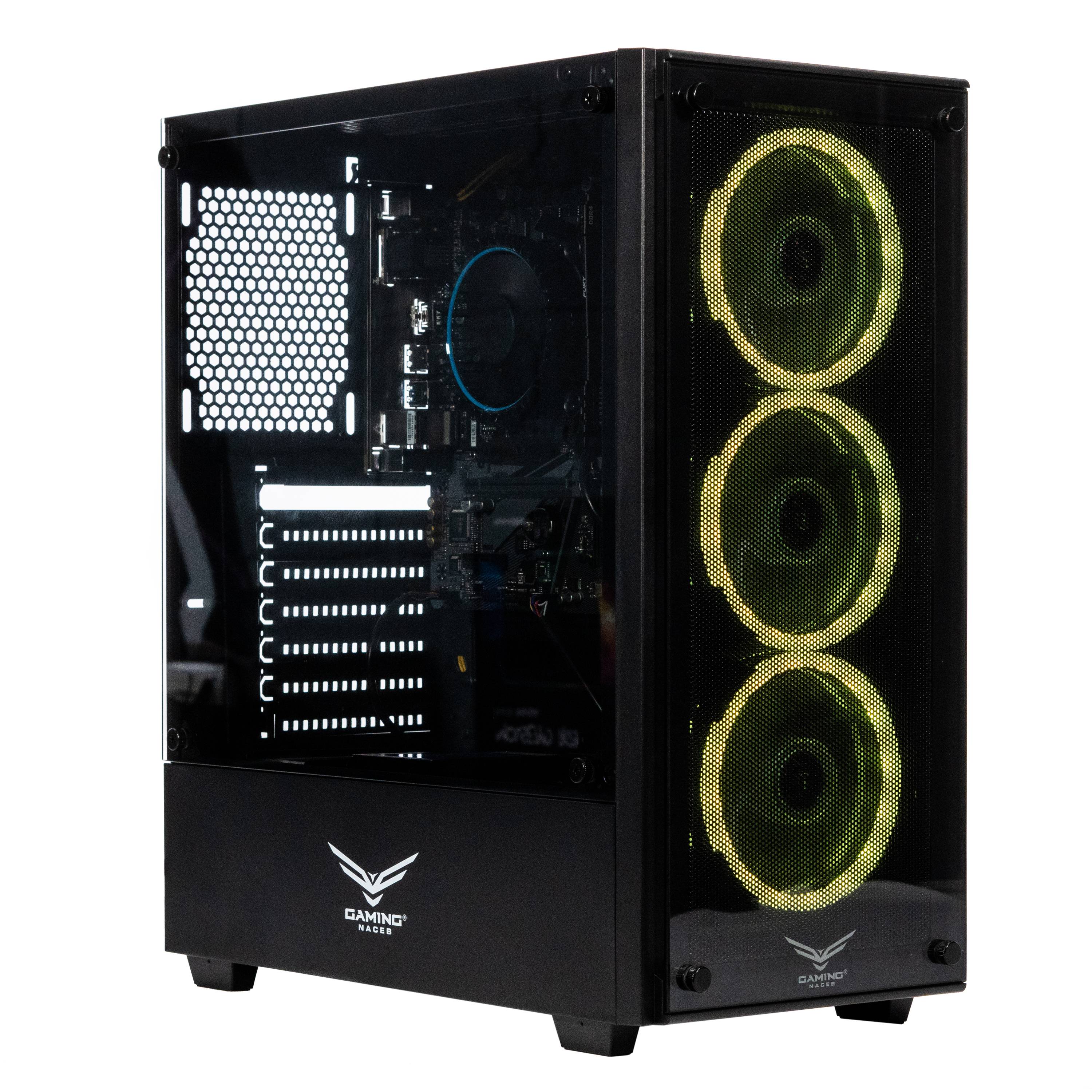 Computadora Gamer NACEB Intel i3-12100 , 8 GB, SSD 480GB, Win prueba