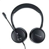 DIADEMA TECHZONE TZACDII02 ALAMBRICA USB SONIDO ESTEREO MANOS LIBRES NEGRO