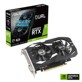 Tarjeta De Video Asus Dual-Rtx3050-6G Gddr6, Dlss, Hdmi, Display Port, Dvi-D