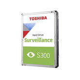 Disco Duro Interno Toshiba S300 6Tb 3.5" Sata 5400Rpm Cctv 64 Cam Bulk (Hdwt860Uzsva)