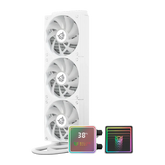 Enfriamiento Líquido Balam Rush Cryo Prism 360mm ARGB Alto Rendimiento Blanco