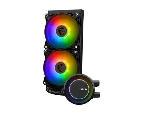Enfriamiento Liquido Msi Mag Coreliquid E240 240MM 2 Ventiladores Enfriamiento Liquido Msi Mag Coreliquid E240 240MM 2 Ventiladores