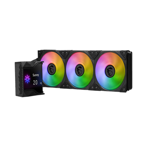 Enfriamiento Liquido Msi Mpg Coreliquid D360 360MM, Compatible Con 1200, 1700, Am4, Am5 Enfriamiento Liquido Msi Mpg Coreliquid D360 360MM, Compatible Con 1200, 1700, Am4, Am5