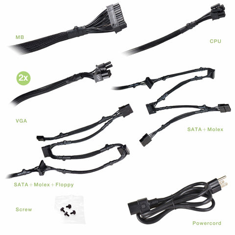 Fuente De Poder Evga 100-Gd-0600-V1 80 Plus Fuente De Poder Evga 100-Gd-0600-V1 80 Plus