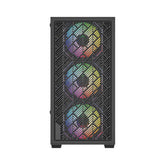 Gabinete Mini Torre Nitrox Edge Aircool 4700A - Factor Mini ITX de Alto Flujo de Aire - Refrigeración Óptima