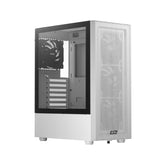 Gabinete GAMER XPG VALOR MESH Media torre (ATX - Micro-ATX y Mini-ITX) Panel lateral vidrio templado. Filtro polvo extraible. BLANCO. VALORMESHMT-WHCWW