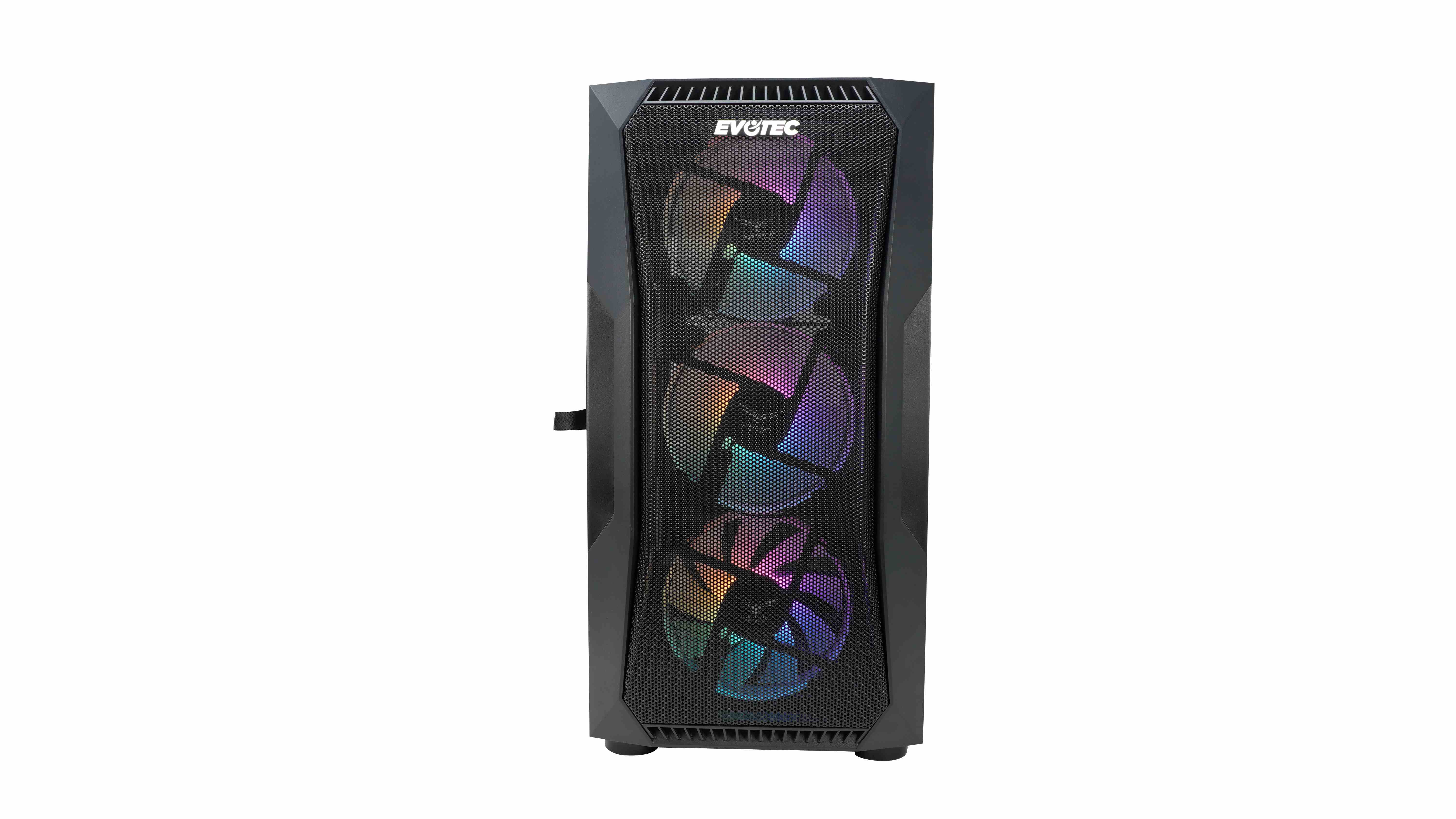 Gabinete Gaming Seoul, Evotec Ev-1019, 3 Ventiladores Incluidos, Usb 3.0