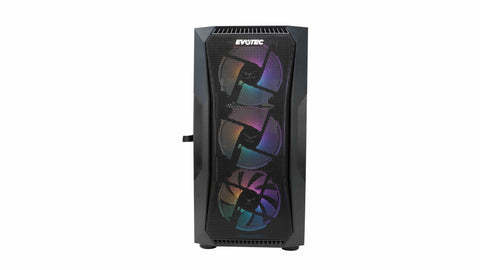 Gabinete Gaming Seoul, Evotec Ev-1019, 3 Ventiladores Incluidos, Usb 3.0  Gabinete Gaming Seoul, Evotec Ev-1019, 3 Ventiladores Incluidos, Usb 3.0