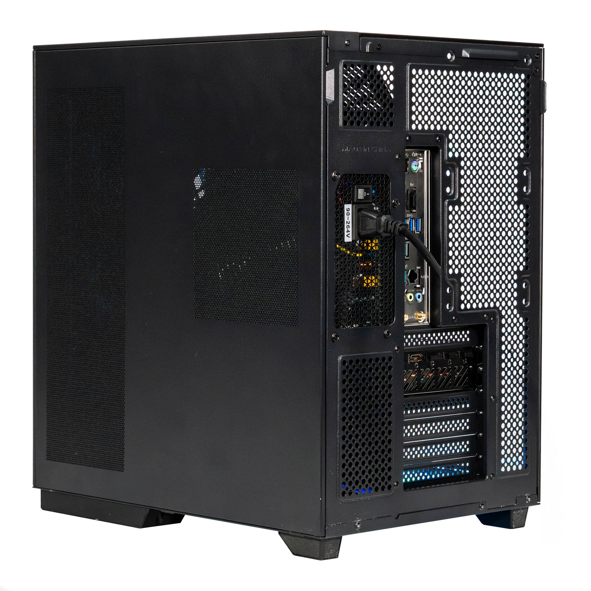 Gabinete Gamer Naceb NA-0639 - Cristal Templado con 4 Ventiladores ARGB y USB-C - Conectividad Moderna y Gran Flujo