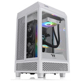 Gabinete THERMALTAKE The Tower 100 Snow Mini Chassis - Mini-Tower, Gabinete, Mini-ITX, Color blanco