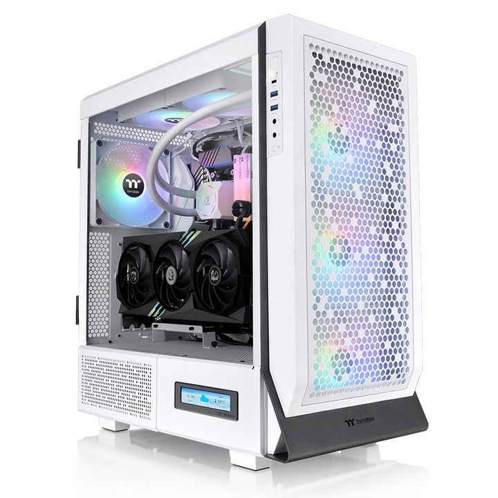 Gabinete Thermaltake Ceres 500 TG ARGB Snow(CA-1X5-00M6WN-00) -
