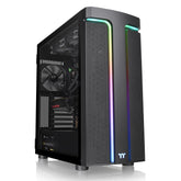 Gabinete Thermaltake H590 TG ARGB (CA-1X4-00M1WN-00) - Color Negro, Media Torre