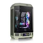 Gabinete THERMALTAKE CA-1Y4-00SEWN-00 - The Tower 300 Matcha Green Micro Tower