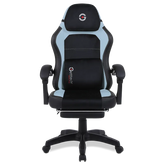 Silla Gamer Getttech Ergonomica, Malla, Soporte Lumbar, Azul Celeste/N