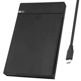 Enclusure Getttech 2.5" Para Hdd O Ssd, Usb-C, Negro - Gge-O25U3-01