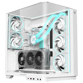 Gabinete Balam Rush Gamer Tank Expert Curve 7800 Mid-Tower Blanco BR-941563