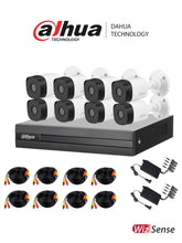 Kit de Videovigilancia Dahua Technology DH-KIT/XVR1B08-I/8-B1A21N-0360B - Interior y exterior, Alámbrico, 8, 1920 x 1080 Pixeles