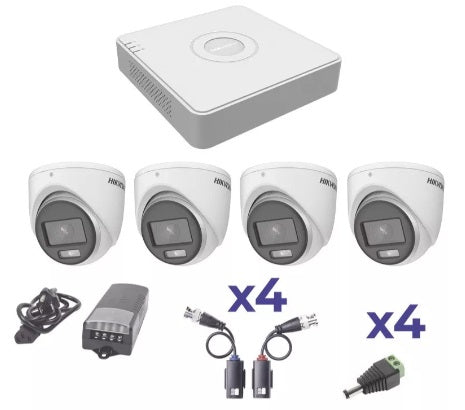 Kit de videovigilancia HIKVISION KH1080PL4EC - Exterior, 4, 1920 x 1080 Pixeles