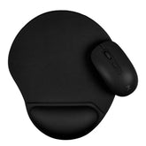 Kit de Mouse Inalámbrico Bluetooth y Tapete Perfect Choice Bonet Negro - Superficie de Alta Precisión - Desplazamiento Suave
