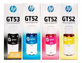 Kit 4 Botellas Tinta Hp Gt52 + Gt53 Original Deskjet Gt 5810