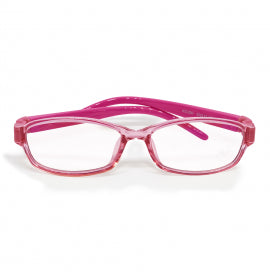 Lentes para PC / Tablet VORAGO KG-200-PK - Protección Anti Blue Light para Niños con Estuche Rosa - Cuida la Vista Infantil - Estilo Cómodo
