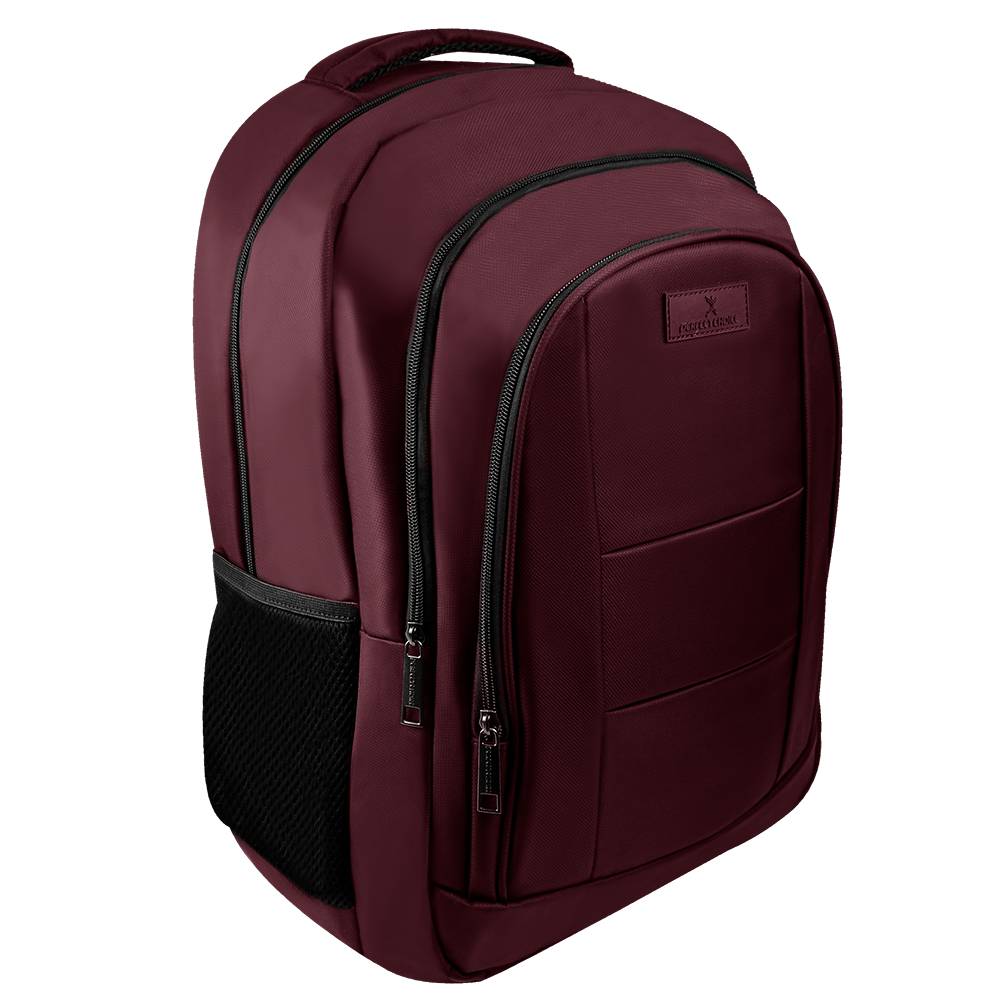 Mochila para Laptop 15.6 a 17 Pulgadas Perfect Choice Comfort Burgundy - Diseño Ultraligero y Cómodo - Estilo Ejecutivo