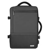 Mochila Expandible de Viaje para Laptop Perfect Choice Travela Negro - Sujetador para Maleta Integrado - Viajes Cómodos