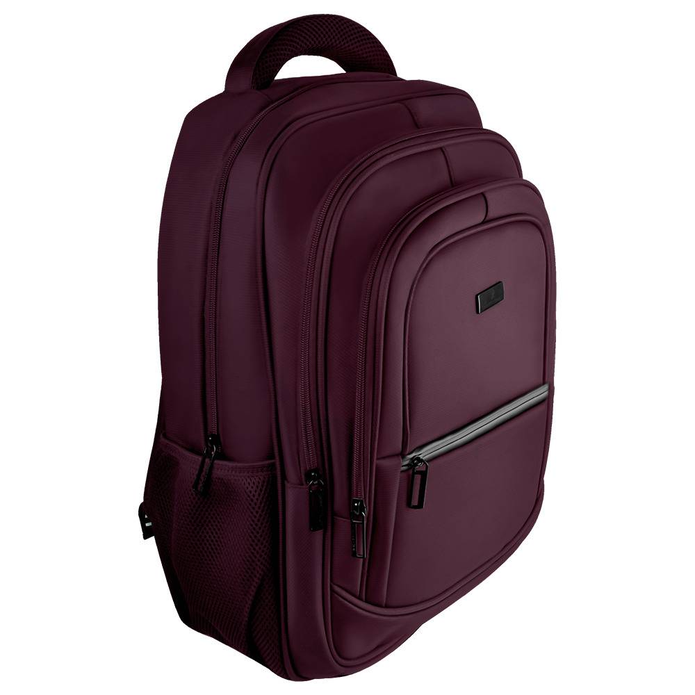 Mochila para Laptop 15.6 a 17 Pulgadas Perfect Choice Essentials PC-084761 Morado - Diseño de Gran Capacidad - Resistencia Superior