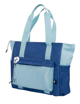 Totebag para Laptop TechZone 16" TZLB01-V - Combinación Azul y Turquesa Elegante - Protección con Estilo Femenino - Diseño Exclusivo