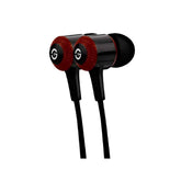 Audifonos Auricular Getttech Hard Mi-1250R Con Micro - Negro/Rojo 3.5Mm