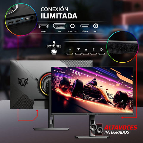 Monitores Gaming Balam Rush BR-940702 Monitores Gaming Balam Rush BR-940702