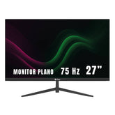 Monitor Stylos 27 Pulgadas STPMOT8B - Panel Plano LED HD 75Hz y 5ms - Gran Formato para Trabajo y Entretenimiento - Visión Amplia