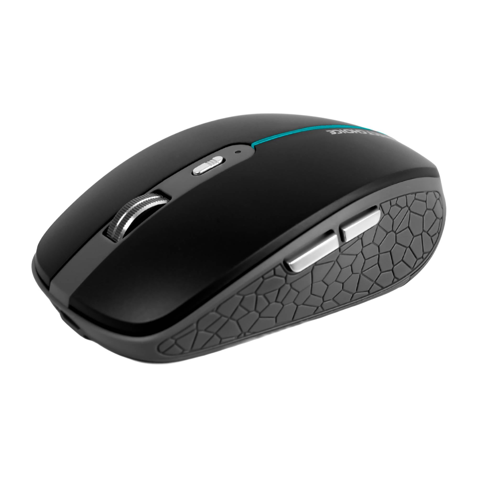 Mouse Inalámbrico Recargable Perfect Choice Orion - Iluminación RGB Personalizable - Alta Precisión
