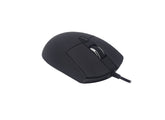 Mouse Naceb Technology NA-0115N, Negro, 6 botones, Alámbrico, Óptico, 800 - 2400 DPI