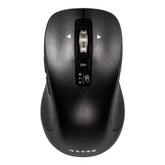 Mouse Inalámbrico Naceb NA-0132 | Diseño Ambidiestro Ergonómico | Uso Cómodo para Zurdos y Diestros