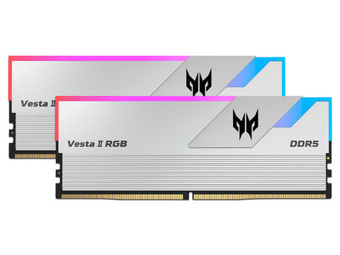 Memoria Ddr5 Predator Vesta Ii 64Gb 2X32 6000Mhz Cl32 Plata BL.9BWWR.382 Memoria Ddr5 Predator Vesta Ii 64Gb 2X32 6000Mhz Cl32 Plata BL.9BWWR.382