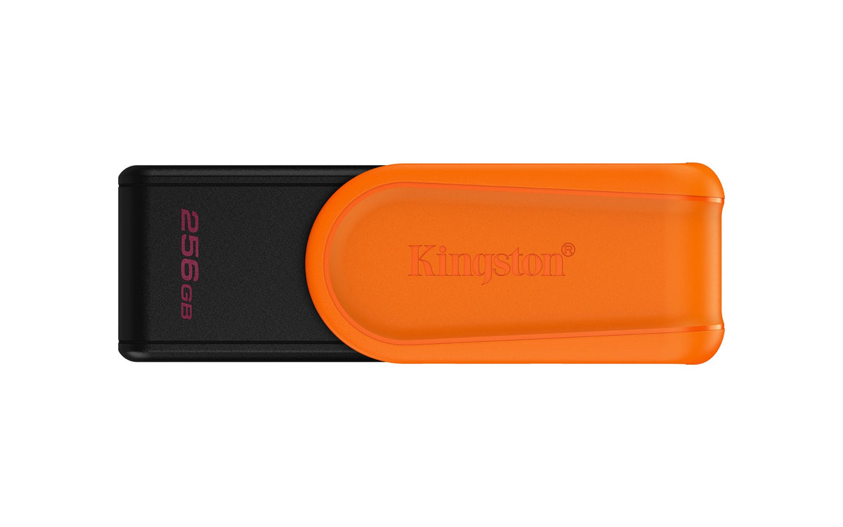Memoria Flash Kingston Dtxs 256Gb Gen 1 3.2 Negro-Naranja (DTXS/256GB)