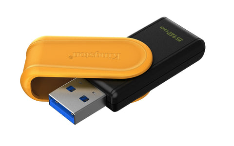 Memoria Flash Kingston Dtxs 512Gb Gen 1 3.2 Negro-Amarillo (DTXS/512GB) Memoria Flash Kingston Dtxs 512Gb Gen 1 3.2 Negro-Amarillo (DTXS/512GB)