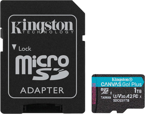 Memoria Kingston Micro Sdxc Canvas Go Plus 170R A2 U3 V30 (Sdcg3/1Tb) Memoria Kingston Micro Sdxc Canvas Go Plus 170R A2 U3 V30 (Sdcg3/1Tb)