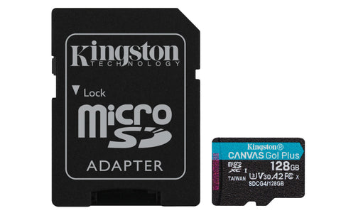 Memoria Micro Sdxc Kingston 128Gb Canvas Go Plus Gen4 V30 (SDCG4/128GB) Memoria Micro Sdxc Kingston 128Gb Canvas Go Plus Gen4 V30 (SDCG4/128GB)