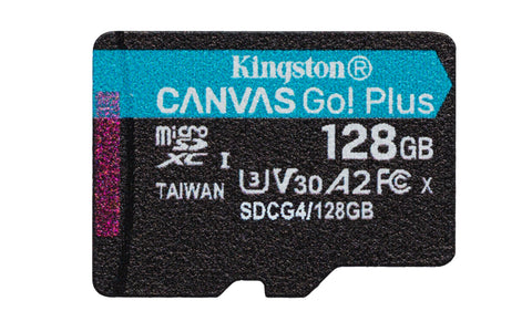 Memoria Micro Sdxc Kingston 128Gb Canvas Go Plus Gen4 V30 (SDCG4/128GB) Memoria Micro Sdxc Kingston 128Gb Canvas Go Plus Gen4 V30 (SDCG4/128GB)