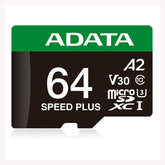 Memoria Microsdxc Adata 64Gb U3 V30S Speed Plus (Ud64Gui3V30A2Sp-Ra1)