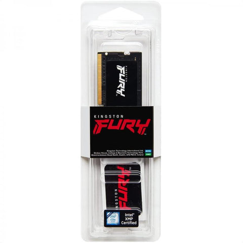 Memoria Sodimm Ddr5 Fury Impact 8Gb 4800Mhz Cl438 Pnp (KF548S38IB-8) Memoria Sodimm Ddr5 Fury Impact 8Gb 4800Mhz Cl438 Pnp (KF548S38IB-8)