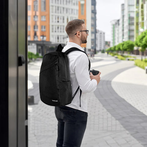 Mochila Backpack Techzone Classic Tzlbp43015B-N Para Laptop De 15.6 Negra Mochila Backpack Techzone Classic Tzlbp43015B-N Para Laptop De 15.6 Negra